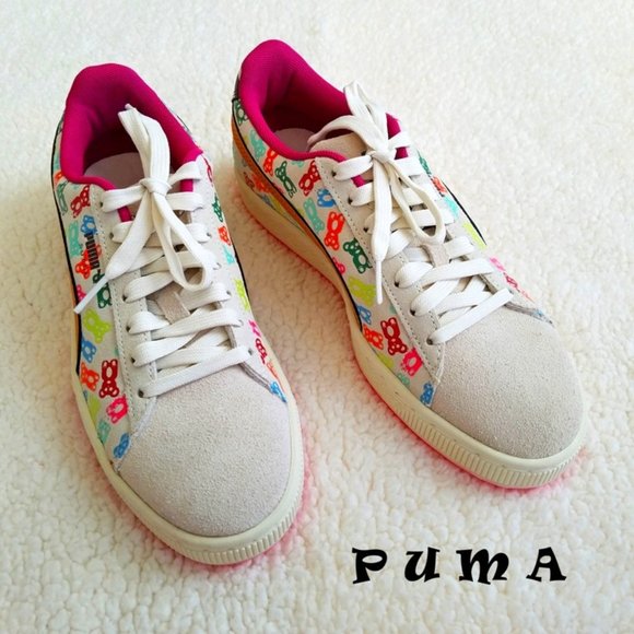 NWOT Puma Teddy Bear Sneakers - Picture 1 of 5